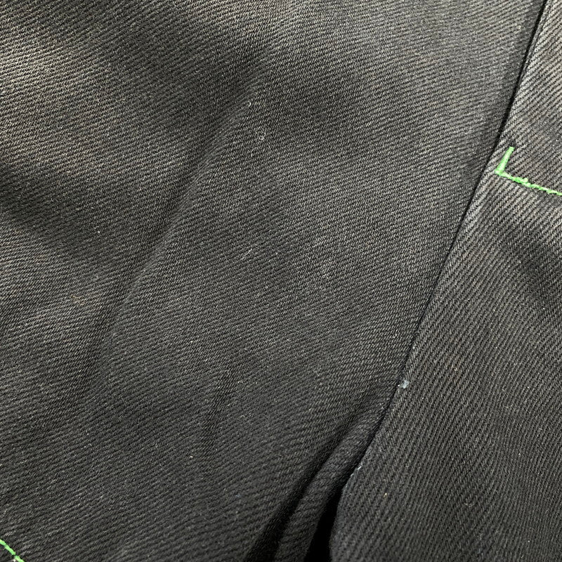 【中古品】【メンズ】 MARITHE+FRANCOIS GIRBAUD マリテフランソワジルボー SHUTTLE PANTS シャトル パンツ ボトムス 157-261013-kh-10-izu サイズ：38 カラー：ブラック×グリーン 万代Net店
