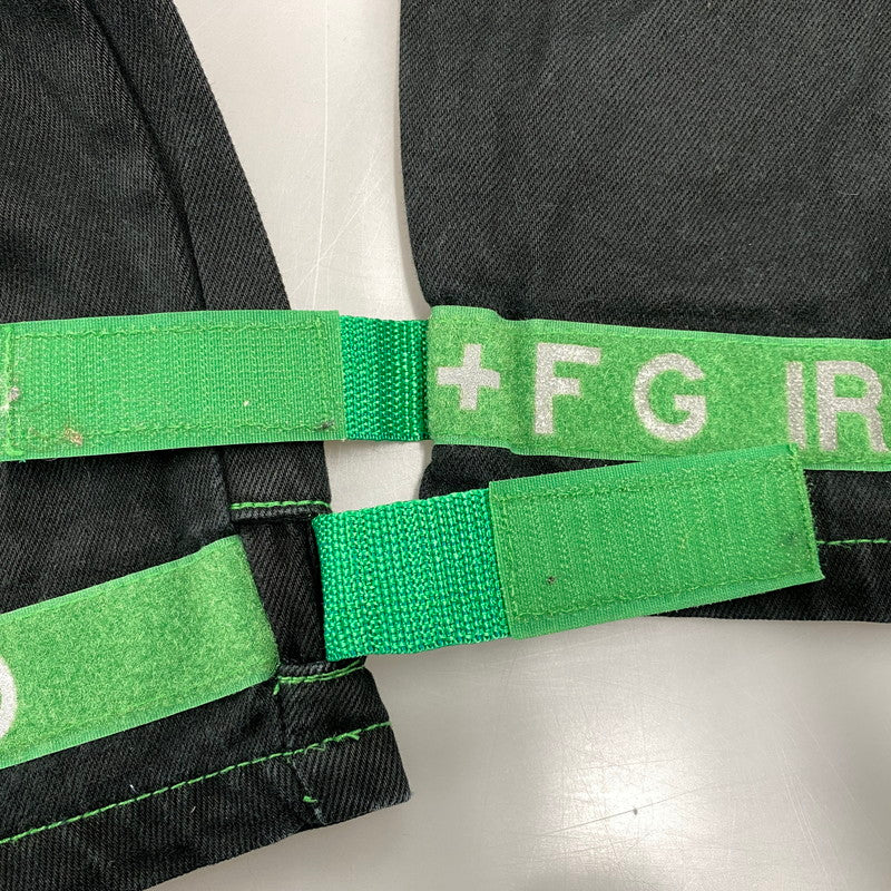 【中古品】【メンズ】 MARITHE+FRANCOIS GIRBAUD マリテフランソワジルボー SHUTTLE PANTS シャトル パンツ ボトムス 157-261013-kh-10-izu サイズ：38 カラー：ブラック×グリーン 万代Net店