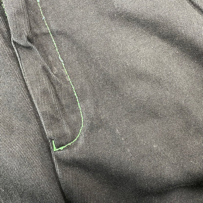 【中古品】【メンズ】 MARITHE+FRANCOIS GIRBAUD マリテフランソワジルボー SHUTTLE PANTS シャトル パンツ ボトムス 157-261013-kh-10-izu サイズ：38 カラー：ブラック×グリーン 万代Net店
