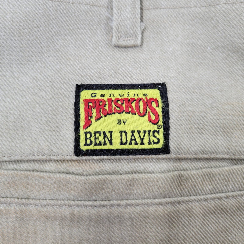 【中古品】【メンズ】 BEN DAVIS ベンデイビス FRISKO PANTS パンツ ボトムス 157-261014-sm-07-izu サイズ：下記参照 カラー：ベージュ 万代Net店