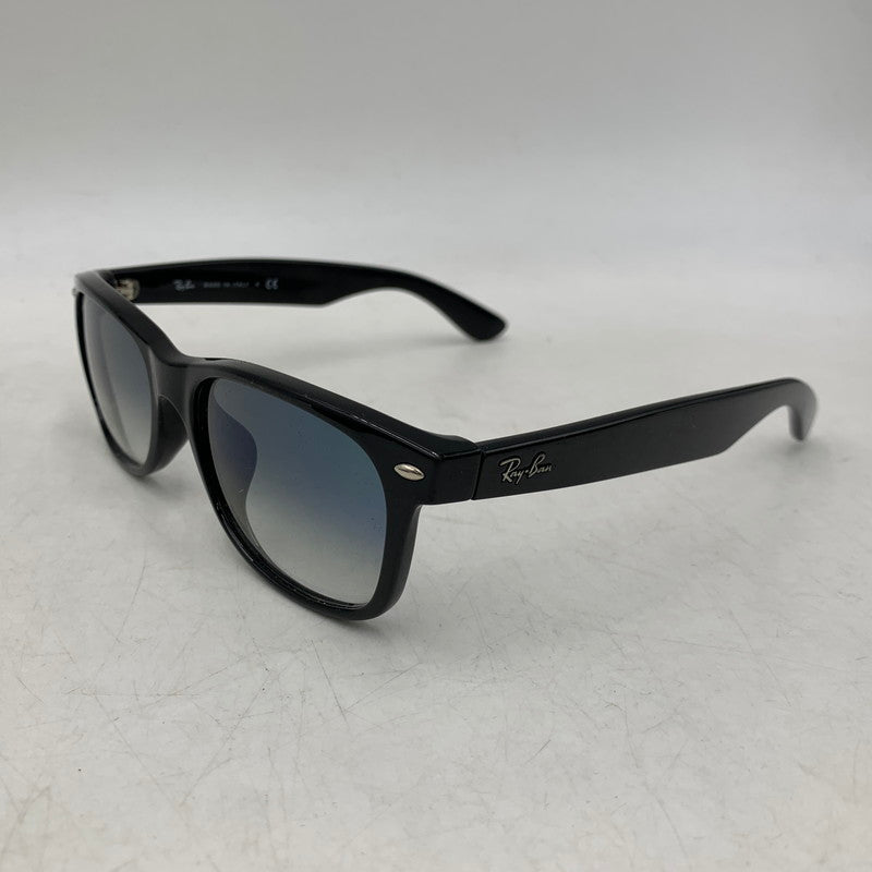 【中古品】【メンズ/レディース】 RAY-BAN レイバン RB2132-F NEW WAYFARER CLASSIC SUNGLASSES ニュー ウェイファーラー クラシック サングラス 203-261020-ms-08-izu サイズ：55□18-140 カラー：ブラック 万代Net店
