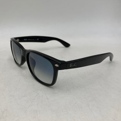 【中古品】【メンズ/レディース】 RAY-BAN レイバン RB2132-F NEW WAYFARER CLASSIC SUNGLASSES ニュー ウェイファーラー クラシック サングラス 203-261020-ms-08-izu サイズ：55□18-140 カラー：ブラック 万代Net店