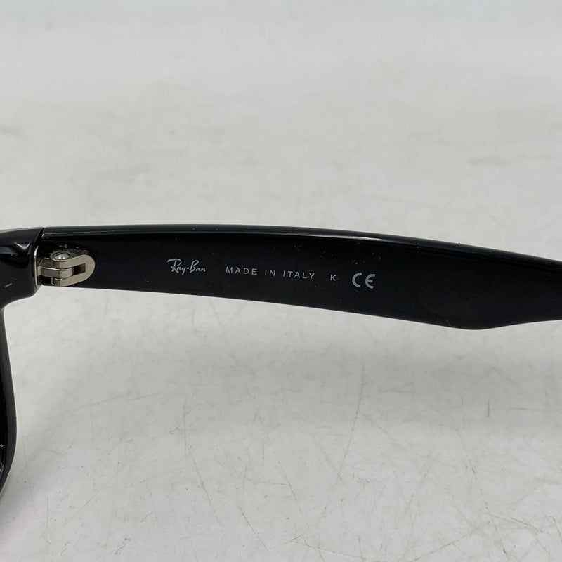 【中古品】【メンズ/レディース】 RAY-BAN レイバン RB2132-F NEW WAYFARER CLASSIC SUNGLASSES ニュー ウェイファーラー クラシック サングラス 203-261020-ms-08-izu サイズ：55□18-140 カラー：ブラック 万代Net店