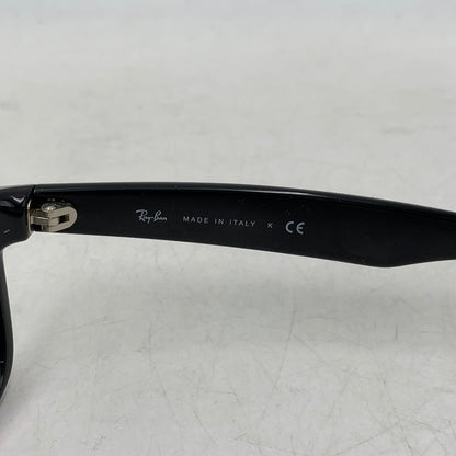 【中古品】【メンズ/レディース】 RAY-BAN レイバン RB2132-F NEW WAYFARER CLASSIC SUNGLASSES ニュー ウェイファーラー クラシック サングラス 203-261020-ms-08-izu サイズ：55□18-140 カラー：ブラック 万代Net店