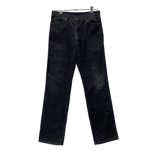 【中古品】【メンズ】 LEE リー 200-2801 USA製 CORDUROY PANTS コーデュロイ パンツ ボトムス 157-261013-kh-07-izu サイズ：36-34 カラー：ブラック 万代Net店
