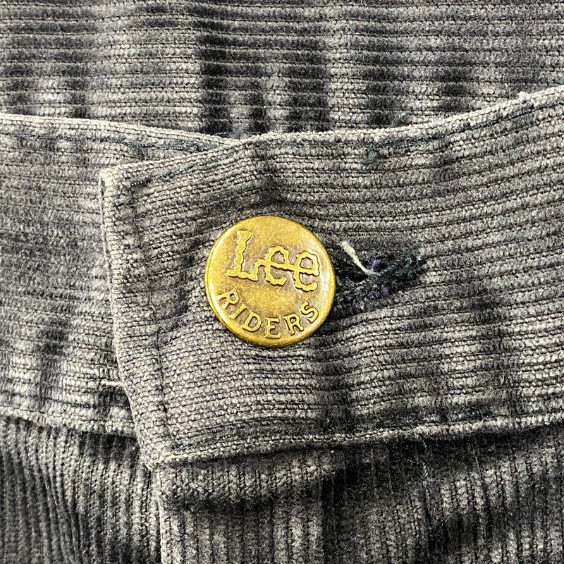 【中古品】【メンズ】 LEE リー 200-2801 USA製 CORDUROY PANTS コーデュロイ パンツ ボトムス 157-261013-kh-07-izu サイズ：36-34 カラー：ブラック 万代Net店
