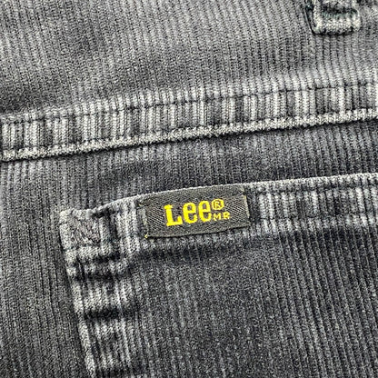 【中古品】【メンズ】 LEE リー 200-2801 USA製 CORDUROY PANTS コーデュロイ パンツ ボトムス 157-261013-kh-07-izu サイズ：36-34 カラー：ブラック 万代Net店