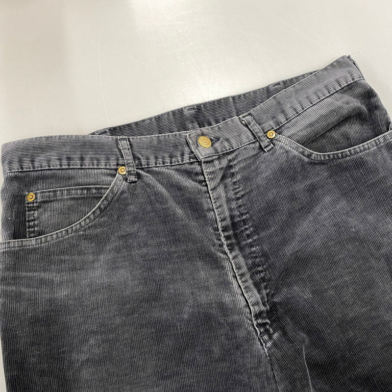 【中古品】【メンズ】 LEE リー 200-2801 USA製 CORDUROY PANTS コーデュロイ パンツ ボトムス 157-261013-kh-07-izu サイズ：36-34 カラー：ブラック 万代Net店