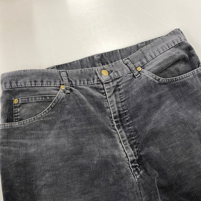 【中古品】【メンズ】 LEE リー 200-2801 USA製 CORDUROY PANTS コーデュロイ パンツ ボトムス 157-261013-kh-07-izu サイズ：36-34 カラー：ブラック 万代Net店