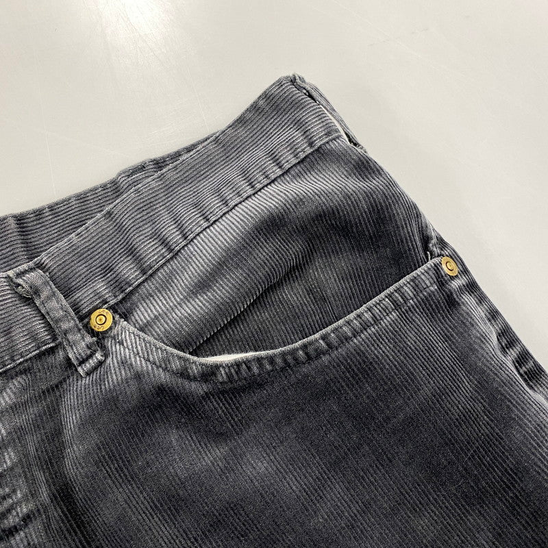 【中古品】【メンズ】 LEE リー 200-2801 USA製 CORDUROY PANTS コーデュロイ パンツ ボトムス 157-261013-kh-07-izu サイズ：36-34 カラー：ブラック 万代Net店