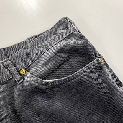 【中古品】【メンズ】 LEE リー 200-2801 USA製 CORDUROY PANTS コーデュロイ パンツ ボトムス 157-261013-kh-07-izu サイズ：36-34 カラー：ブラック 万代Net店