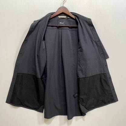 【中古品】【メンズ】 NANGA ナンガ NW2211-1H228 POLYESTER SS SHIRT ポリエステル ショートスリーブ シャツ トップス 144-261030-kh-11-izu サイズ：L カラー：ブラック 万代Net店