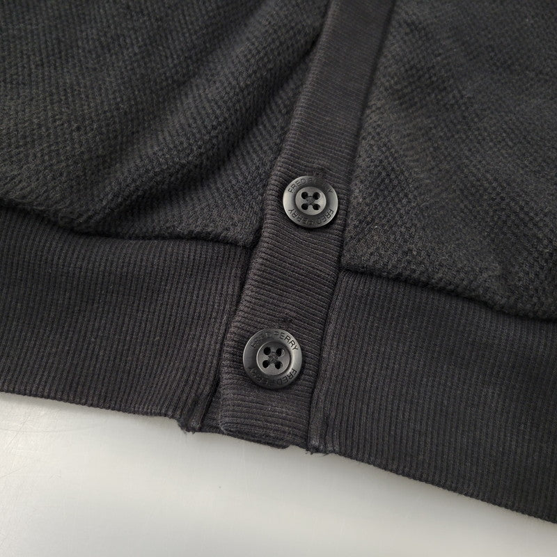 【中古品】【メンズ】 FRED PERRY フレッドペリー CARDIGAN FZ1959 BEAMS別注 鹿の子 カーディガン 141-261019-as-14-izu サイズ：L カラー：ブラック 万代Net店