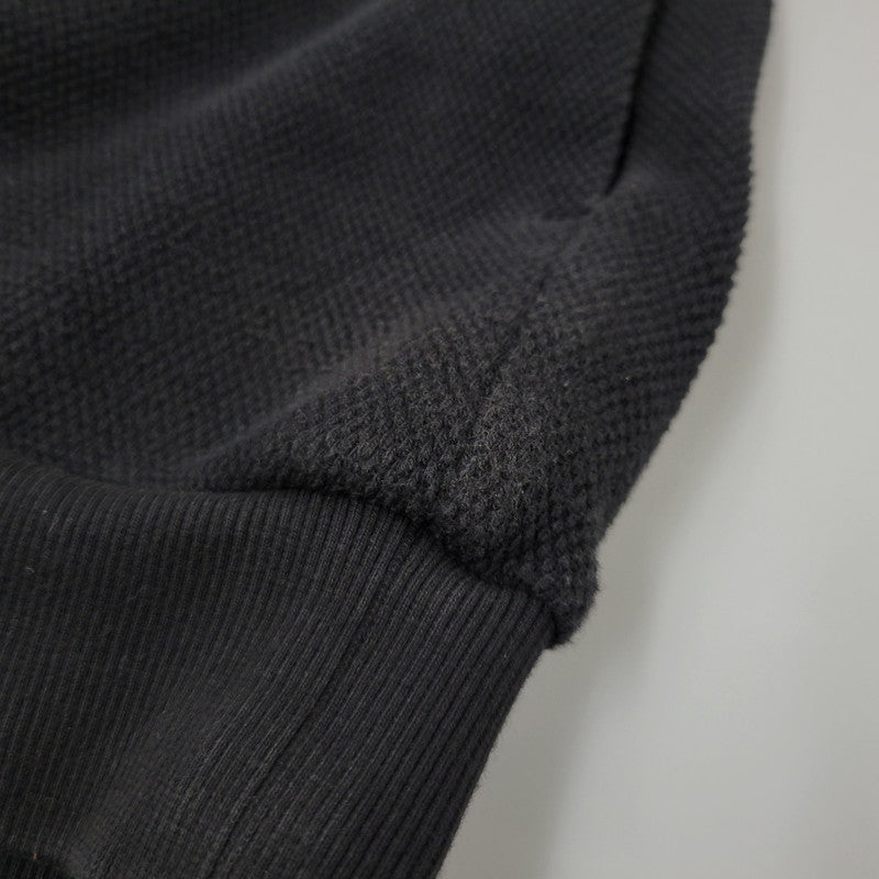 【中古品】【メンズ】 FRED PERRY フレッドペリー CARDIGAN FZ1959 BEAMS別注 鹿の子 カーディガン 141-261019-as-14-izu サイズ：L カラー：ブラック 万代Net店