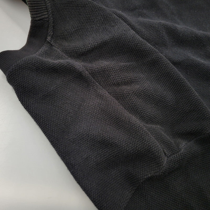 【中古品】【メンズ】 FRED PERRY フレッドペリー CARDIGAN FZ1959 BEAMS別注 鹿の子 カーディガン 141-261019-as-14-izu サイズ：L カラー：ブラック 万代Net店