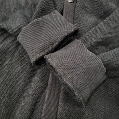 【中古品】【メンズ】 FRED PERRY フレッドペリー CARDIGAN FZ1959 BEAMS別注 鹿の子 カーディガン 141-261019-as-14-izu サイズ：L カラー：ブラック 万代Net店