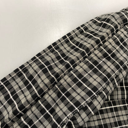 【中古品】【メンズ】 BEAMS JAPAN ビームス ジャパン 11-11-1207-563 LOOSE BUTTON DOWN SHIRT ルーズ ボタン ダウン シャツ 長袖 トップス 147-261023-ｍｓ-20-izu サイズ：M カラー：BLACBLK CHK 万代Net店