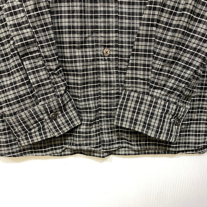 【中古品】【メンズ】 BEAMS JAPAN ビームス ジャパン 11-11-1207-563 LOOSE BUTTON DOWN SHIRT ルーズ ボタン ダウン シャツ 長袖 トップス 147-261023-ｍｓ-20-izu サイズ：M カラー：BLACBLK CHK 万代Net店