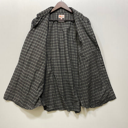 【中古品】【メンズ】 BEAMS JAPAN ビームス ジャパン 11-11-1207-563 LOOSE BUTTON DOWN SHIRT ルーズ ボタン ダウン シャツ 長袖 トップス 147-261023-ｍｓ-20-izu サイズ：M カラー：BLACBLK CHK 万代Net店