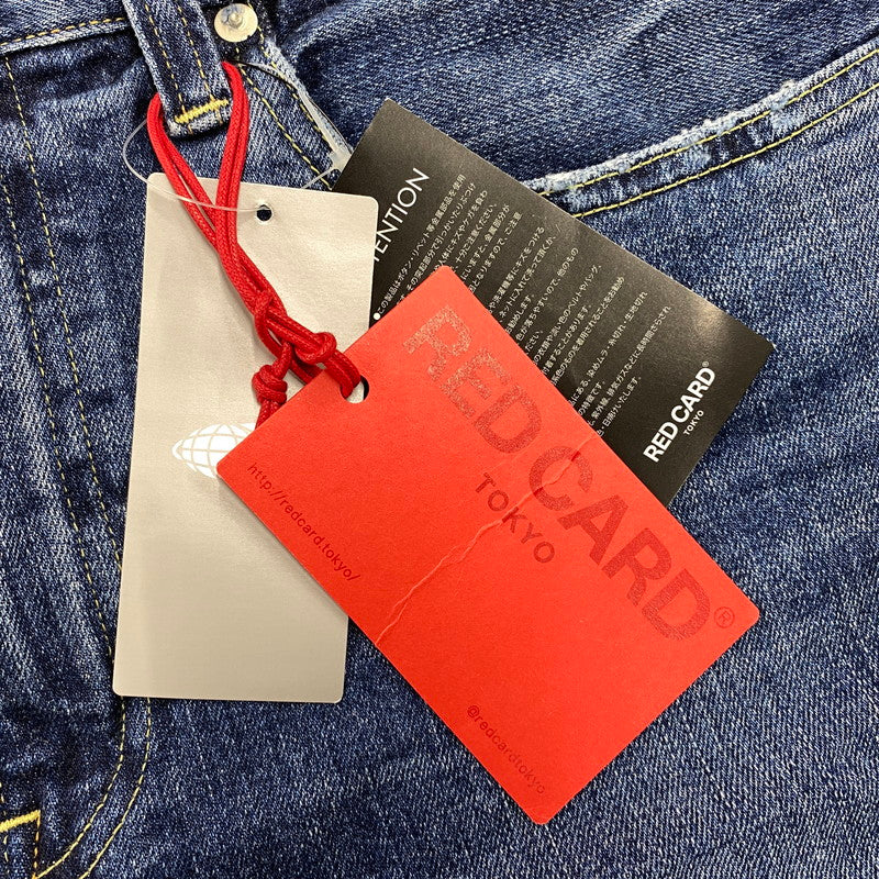 【中古品】【メンズ】 RED CARD レッドカード BEAMS別注 RHYTHM+ Z DENIM PANTS リズム プラス デニム パンツ ボトムス 156-261013-kh-04-izu サイズ：33 カラー：インディゴ 万代Net店