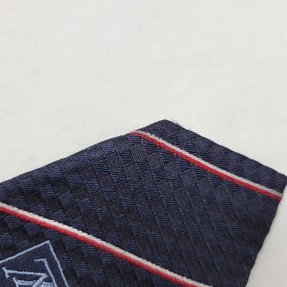 【中古品】【メンズ】 LOUIS VUITTON ルイ・ヴィトン M78755 クラヴァット エク 8CM ネクタイ 179-261013-as-16-izu カラー：ネイビー 万代Net店
