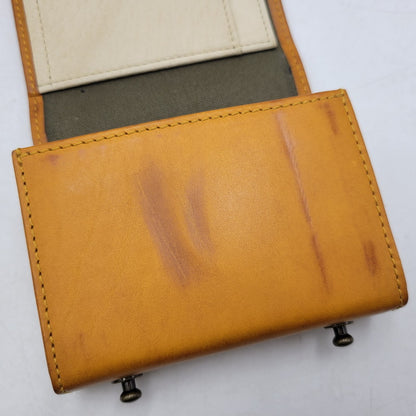 【中古品】【メンズ/レディース】 M+ エムピウ MILLEFOGLIE II P30 MF2P30_NPL ミッレフォッリエ2 財布 200-261013-as-31-izu カラー：ブラウン 万代Net店