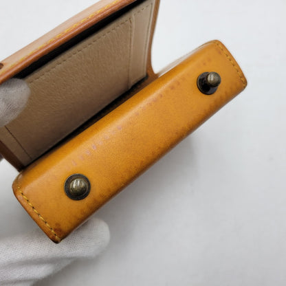 【中古品】【メンズ/レディース】 M+ エムピウ MILLEFOGLIE II P30 MF2P30_NPL ミッレフォッリエ2 財布 200-261013-as-31-izu カラー：ブラウン 万代Net店