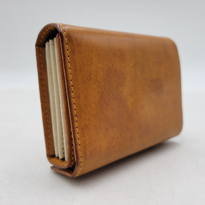 【中古品】【メンズ/レディース】 M+ エムピウ MILLEFOGLIE II P30 MF2P30_NPL ミッレフォッリエ2 財布 200-261013-as-31-izu カラー：ブラウン 万代Net店