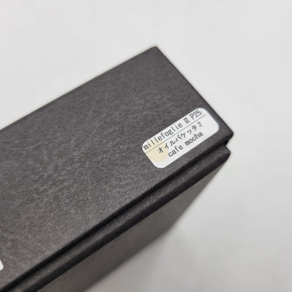 【中古品】【メンズ/レディース】 M+ エムピウ MILLEFOGLIE II P25 MF2P25 ミッレフォッリエ2 財布 200-261013-as-30-izu カラー：カフェモカ 万代Net店