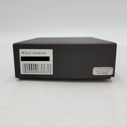 【中古品】【メンズ/レディース】 M+ エムピウ MILLEFOGLIE II P25 MF2P25 ミッレフォッリエ2 財布 200-261013-as-30-izu カラー：カフェモカ 万代Net店