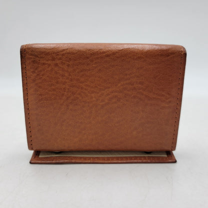 【中古品】【メンズ/レディース】 M+ エムピウ MILLEFOGLIE II P25 MF2P25 ミッレフォッリエ2 財布 200-261013-as-30-izu カラー：カフェモカ 万代Net店