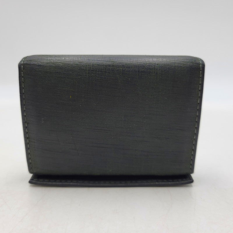 【中古品】【メンズ/レディース】 M+ エムピウ MILLEFOGLIE II P25 QUADRETTI MF2P25_QGN ミッレフォッリエ2 P25 クアドレッティ 財布 200-261013-as-32-izu カラー：グリーン 万代Net店