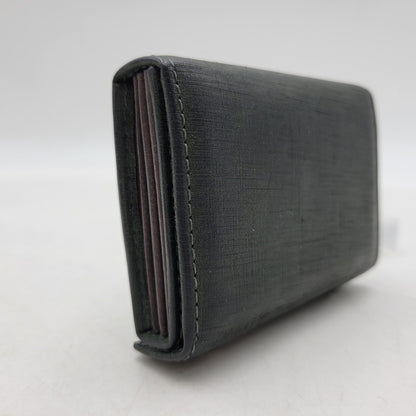 【中古品】【メンズ/レディース】 M+ エムピウ MILLEFOGLIE II P25 QUADRETTI MF2P25_QGN ミッレフォッリエ2 P25 クアドレッティ 財布 200-261013-as-32-izu カラー：グリーン 万代Net店