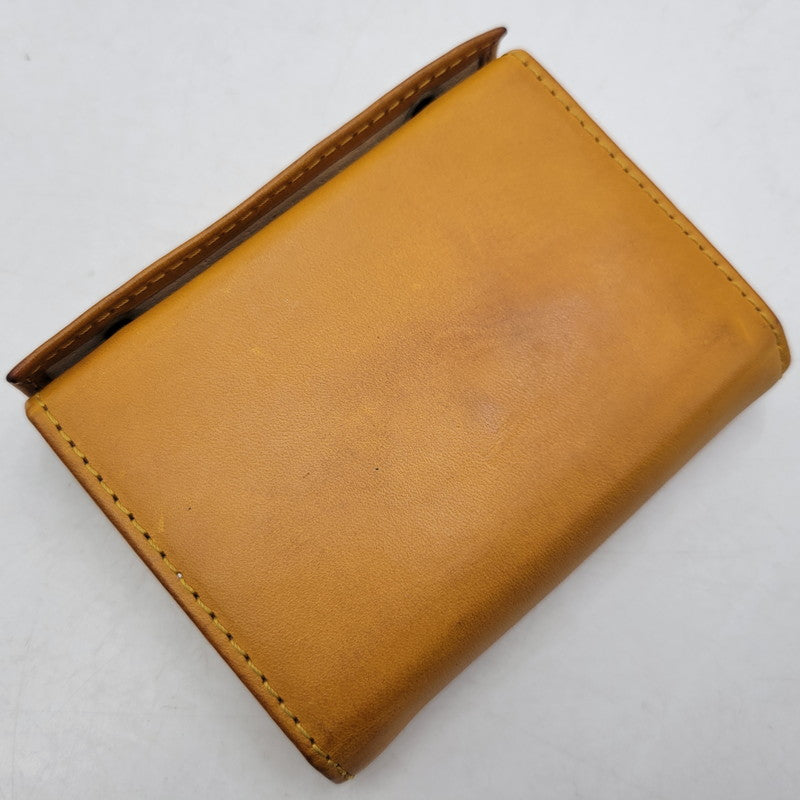 【中古品】【メンズ/レディース】 M+ エムピウ MILLEFOGLIE II P25 MF2P25_NPL ミッレフォッリエ2 財布 200-261013-as-29-izu カラー：キャメル 万代Net店