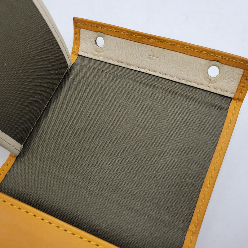 【中古品】【メンズ/レディース】 M+ エムピウ MILLEFOGLIE II P25 MF2P25_NPL ミッレフォッリエ2 財布 200-261013-as-29-izu カラー：キャメル 万代Net店