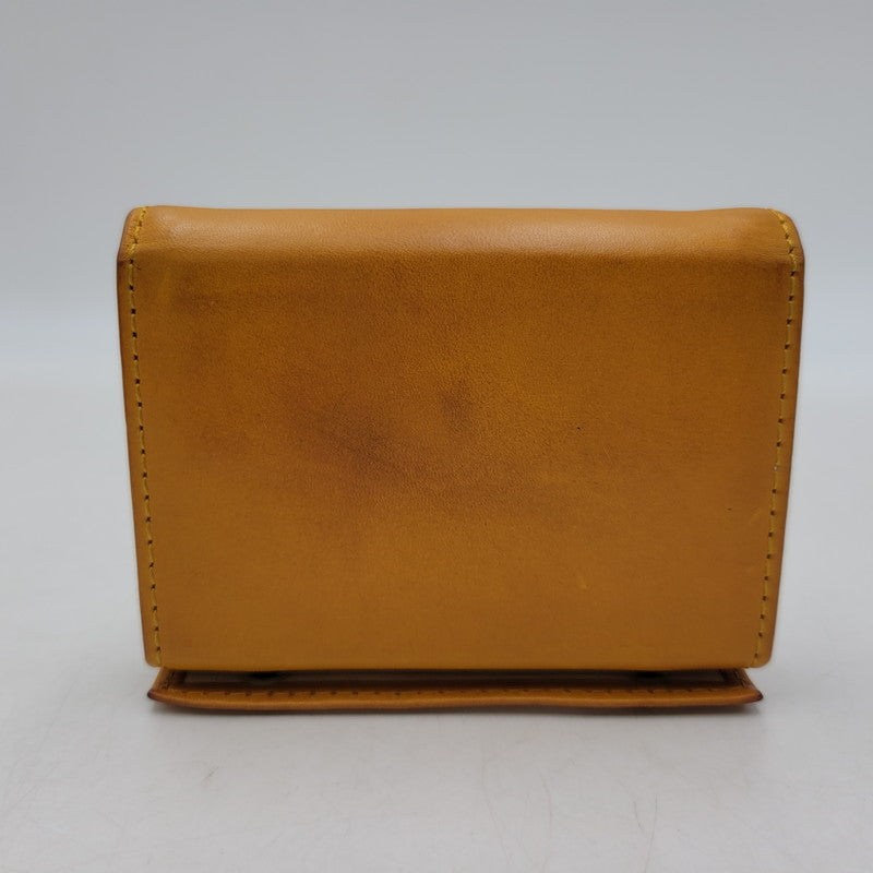 【中古品】【メンズ/レディース】 M+ エムピウ MILLEFOGLIE II P25 MF2P25_NPL ミッレフォッリエ2 財布 200-261013-as-29-izu カラー：キャメル 万代Net店