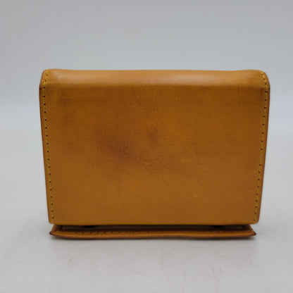 【中古品】【メンズ/レディース】 M+ エムピウ MILLEFOGLIE II P25 MF2P25_NPL ミッレフォッリエ2 財布 200-261013-as-29-izu カラー：キャメル 万代Net店