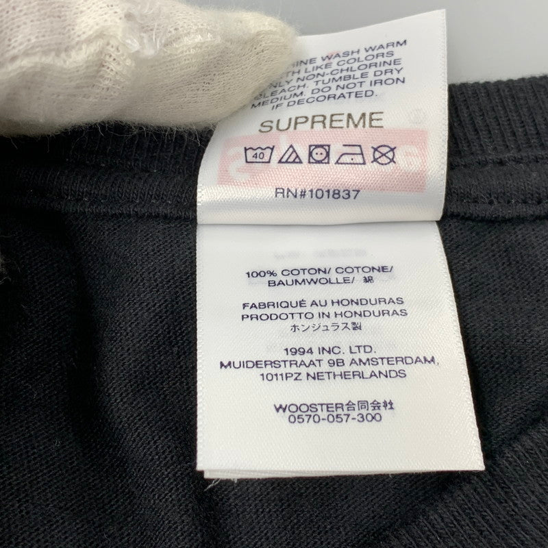 【中古美品】【メンズ】 SUPREME シュプリーム 26SS SPITFIRE FLAG TEE スピットファイア フラッグ Tシャツ トップス 半袖 149-261015-ya-06-izu サイズ：L カラー：ブラック 万代Net店