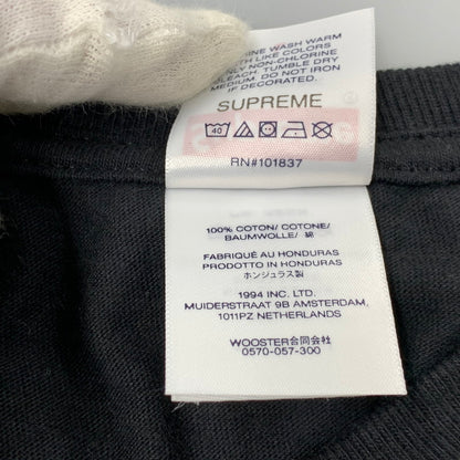 【中古美品】【メンズ】 SUPREME シュプリーム 26SS SPITFIRE FLAG TEE スピットファイア フラッグ Tシャツ トップス 半袖 149-261015-ya-06-izu サイズ：L カラー：ブラック 万代Net店