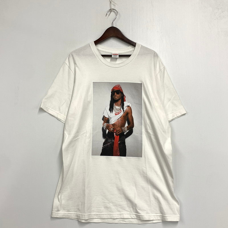 【中古美品】【メンズ】 SUPREME シュプリーム PLAYBOI CARTI TEE プレイボーイ・カーティ Tシャツ トップス 半袖 149-261015-ya-04-izu サイズ：L カラー：ホワイト 万代Net店