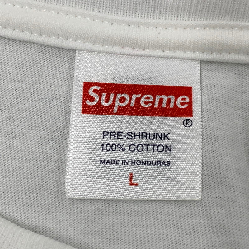 【中古美品】【メンズ】 SUPREME シュプリーム PLAYBOI CARTI TEE プレイボーイ・カーティ Tシャツ トップス 半袖 149-261015-ya-04-izu サイズ：L カラー：ホワイト 万代Net店