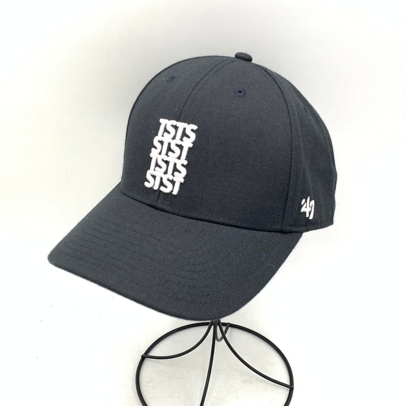 【中古品】【メンズ/レディース】 TSTS ティーエスティーエス × 47 SNAPBACK CAP スナップバックキャップ 帽子 185-261023-ms-08-izu サイズ：F カラー：ブラック 万代Net店