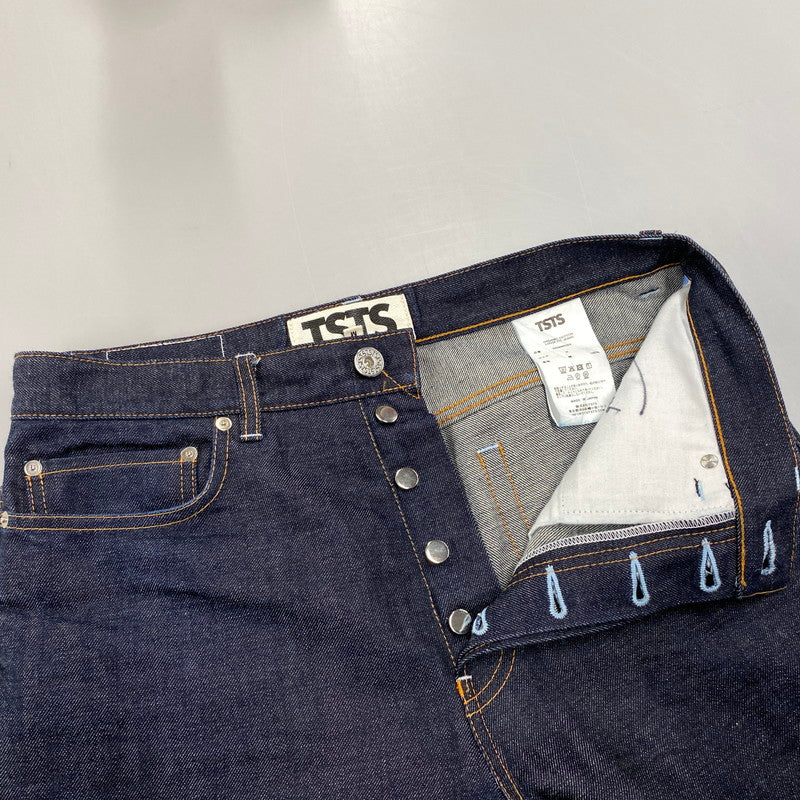 【中古品】【メンズ】 TSTS ティーエスティーエス 26SMM0303 ORGANIC COTTON LOOSE FIT JEANS INDIGO B オーガニック コットン ルーズ フィット ジーンズ パンツ ボトムス 151-261013-kh-05-izu サイズ：M カラー：インディゴ 万代Net店