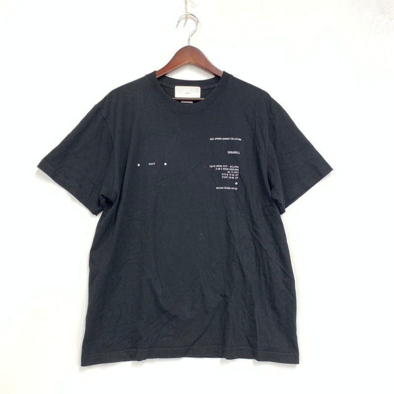 【中古品】【メンズ】 SUGARHILL シュガーヒル STAFF SS TEE ショートスリーブ Tシャツ トップス 半袖 140-261023-cs-18-izu サイズ：L カラー：ブラック 万代Net店