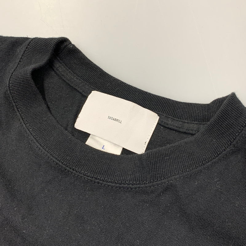 【中古品】【メンズ】 SUGARHILL シュガーヒル STAFF SS TEE ショートスリーブ Tシャツ トップス 半袖 140-261023-cs-18-izu サイズ：L カラー：ブラック 万代Net店