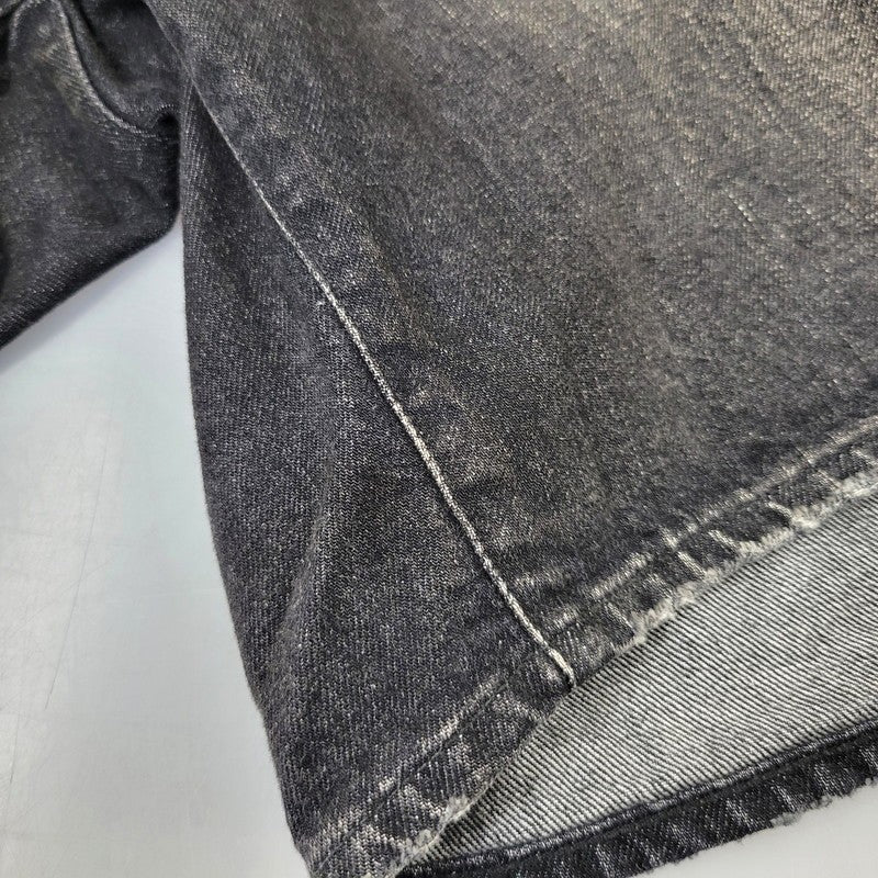 【中古品】【メンズ】 ANCELLM アンセルム ANC-PT149-A DENIM PAINTER SHORTS デニム ペインター ショーツ ハーフパンツ ショートパンツ 151-261014-sm-06-izu サイズ：2 カラー：ブラック 万代Net店