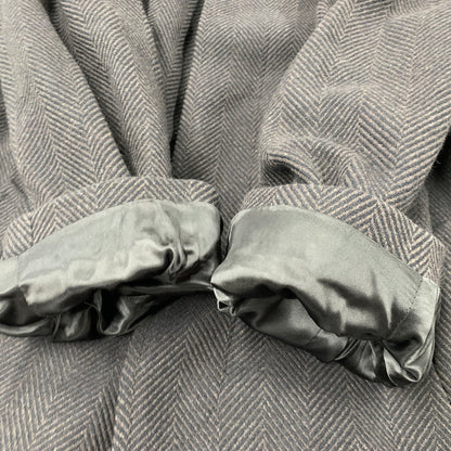【中古品】【メンズ】 BROOKS BROTHERS ブルックスブラザーズ イタリア製 HERRINGBONE WOOL SOUTIEN COLLAR COAT ヘリンボーン ウール ステンカラーコート アウター 141-261015-ya-12-izu サイズ：42R カラー：ブラウン 万代Net店