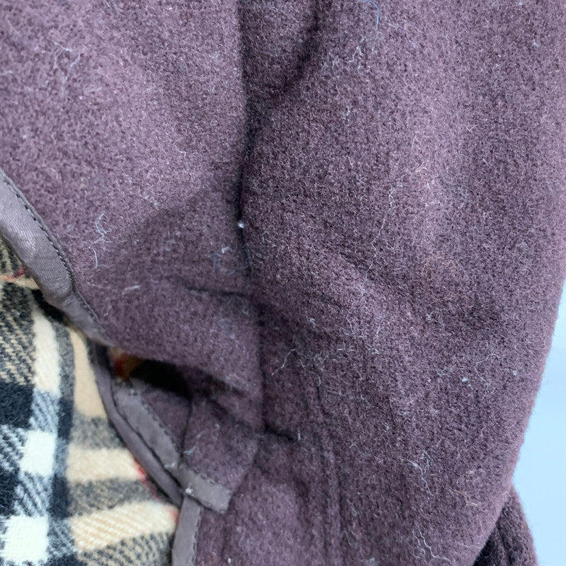 【中古品】【レディース】 BURBERRYS OF LONDON BLUE LABEL バーバリーオブロンドン ブルーレーベル FNF05-540 WOOL DUFFLE COAT ウール ダッフル コート アウター 168-261023-cs-12-izu サイズ：38 カラー：ブラウン 万代Net店