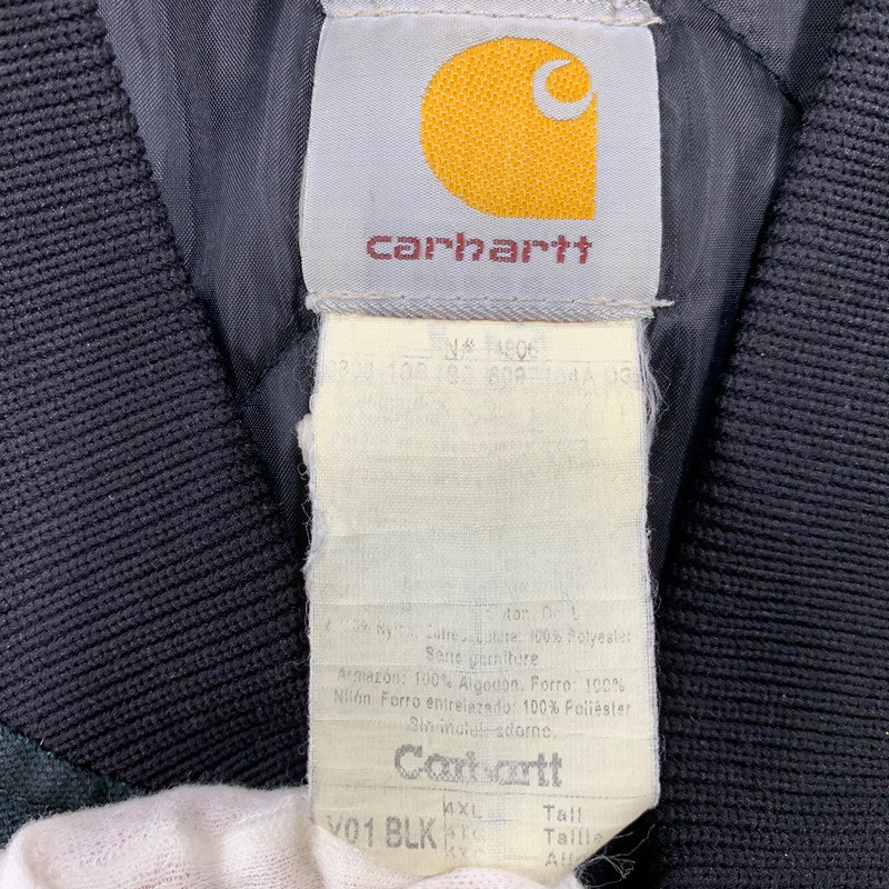 【中古品】【メンズ】 CARHARTT カーハート V01 BLK 00'S DUCK INSULATED RIB COLLAR VEST ダック インサレーテッド リブ カラー ベスト アウター 146-261013-cs-06-izu サイズ：4XL カラー：ブラック 万代Net店