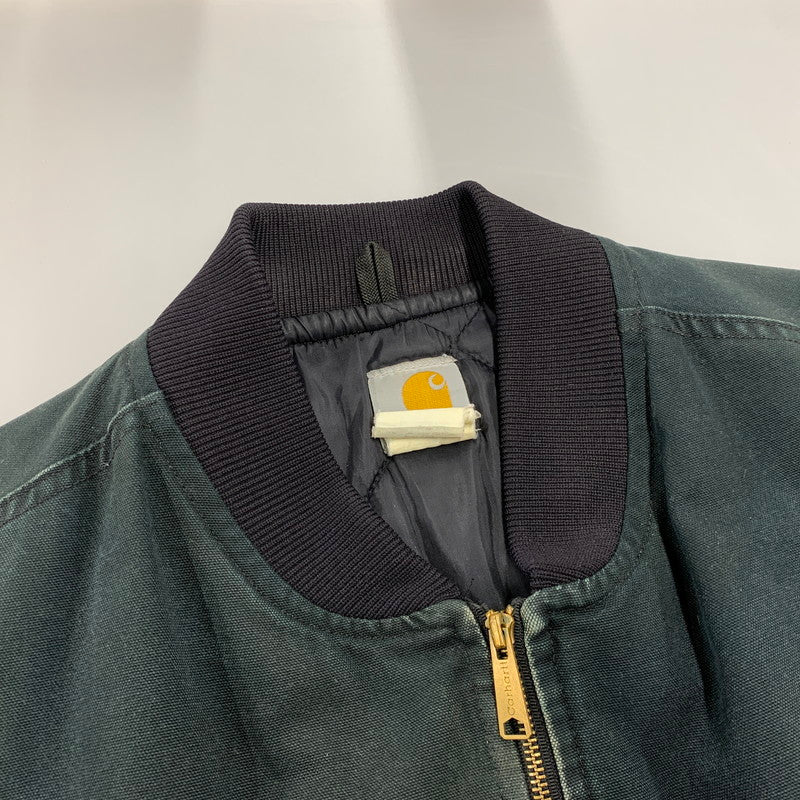 【中古品】【メンズ】 CARHARTT カーハート V01 BLK 00'S DUCK INSULATED RIB COLLAR VEST ダック インサレーテッド リブ カラー ベスト アウター 146-261013-cs-06-izu サイズ：4XL カラー：ブラック 万代Net店